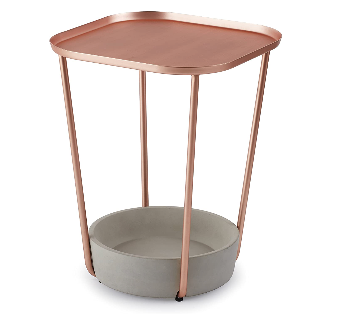 Umbra Tavalo Side Table, Copper