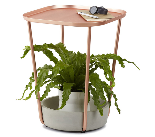 Umbra Tavalo Side Table, Copper