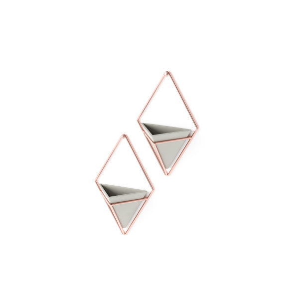 Umbra Concrete/Copper Trigg Wall Display (Set of 2)