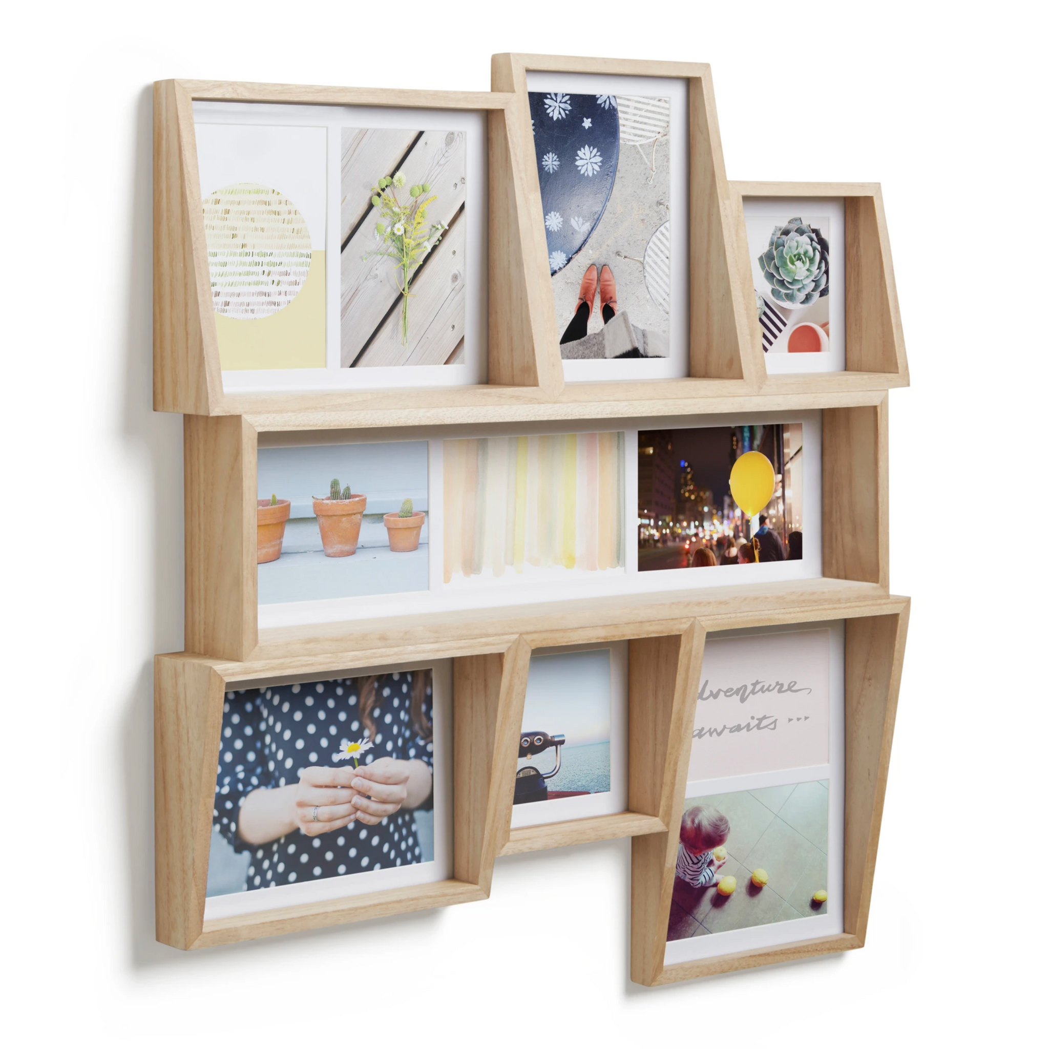Umbra Edge Multi Wall Picture Frame Natural