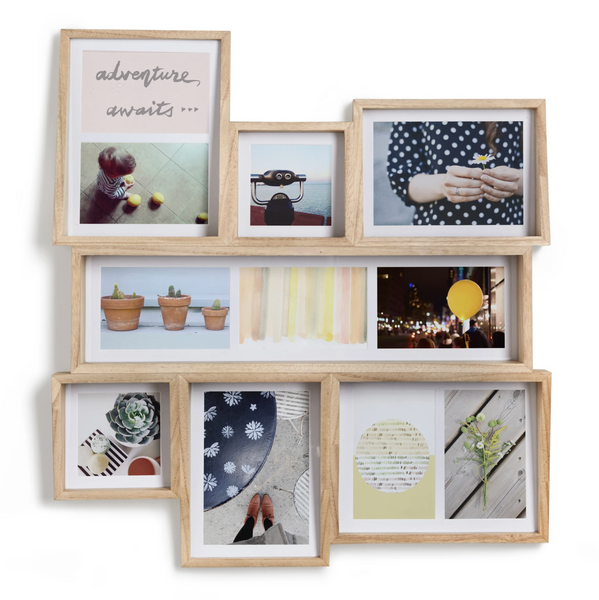 Umbra Edge Multi Wall Picture Frame Natural
