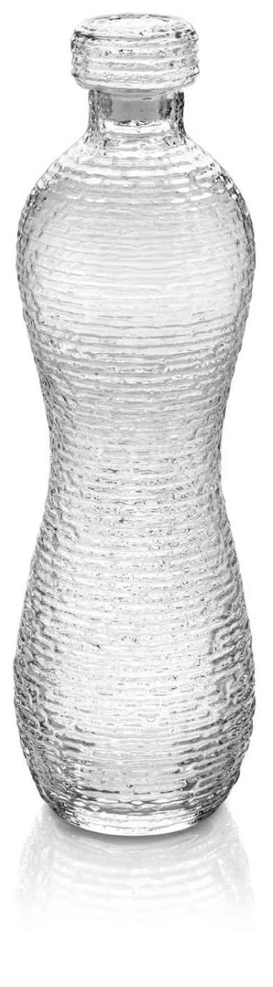 IVV Multicolor Bottle 32.5cm 1.35L Clear with Glass Stopper