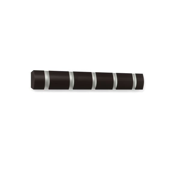 Umbra Espresso Flip Wall Mounted Coat Rack