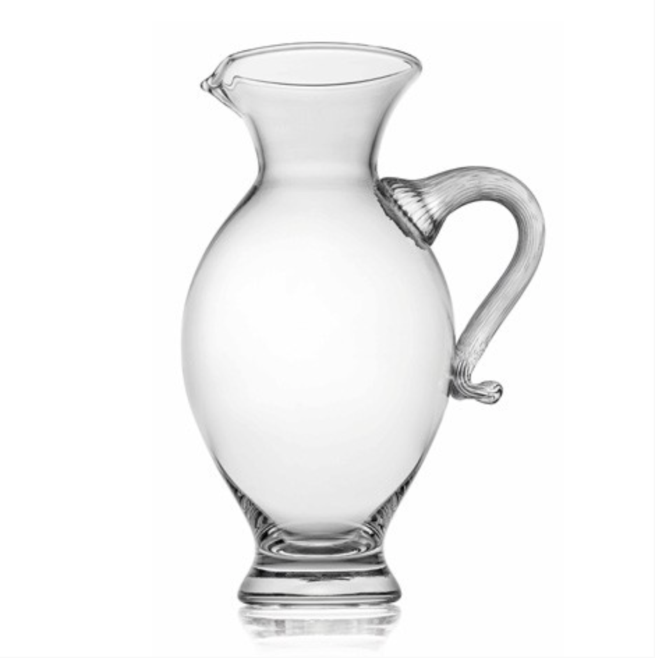 IVV Maitre Pitcher H.25.5 cm 1.3L, Clear with Lined Handle