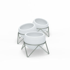 Umbra White Potsy Planter, Set of 3