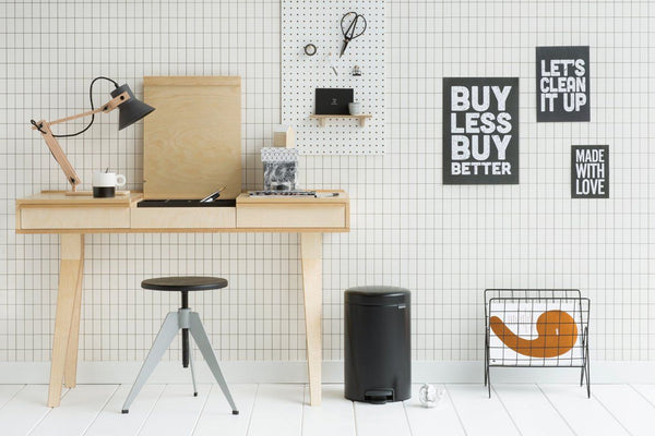 Brabantia Pedal Bin Silent NewIcon 12L