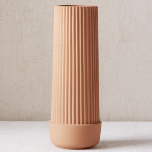 Umbra Shift Pleated Vase Earthenware