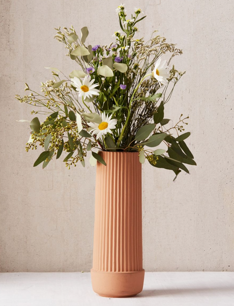 Umbra Shift Pleated Vase Earthenware