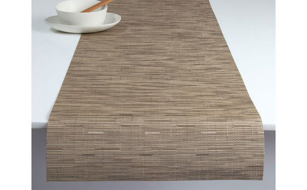 Chilewich Bamboo Runner 14" x 72" Camel