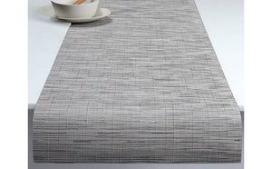Chilewich Bamboo Runner 14" x 72" Chalk