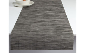 Chilewich Bamboo Runner 14" x 72" Grey Flannel