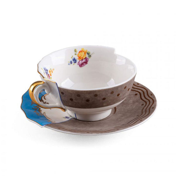 Seletti Hybrid Kerma Teacup and Saucer