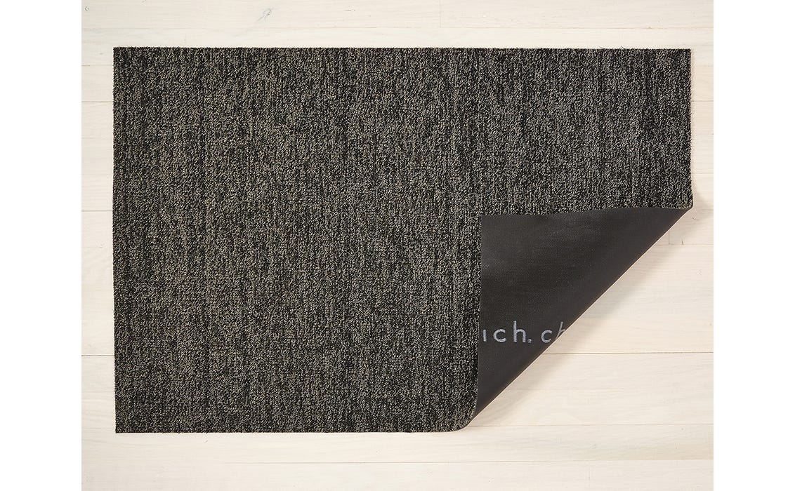 Chilewich Heathered Utility Mat Black/Tan