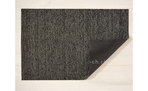 Chilewich Heathered Utility Mat Black/Tan