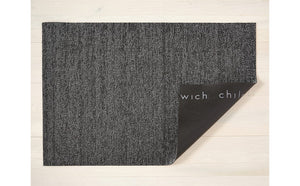 Chilewich Heathered Shag Utility Mat Grey