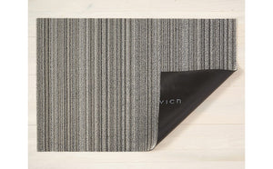 Chilewich Skinny Stripe Shag Utility Mat Birch