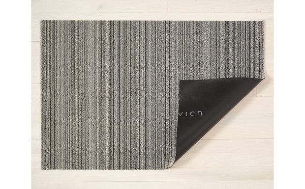 Chilewich Skinny Stripe Shag Utility Mat Birch