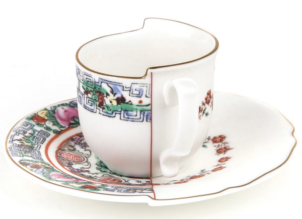 Seletti Hybrid Tamara Coffee Cup and Saucer