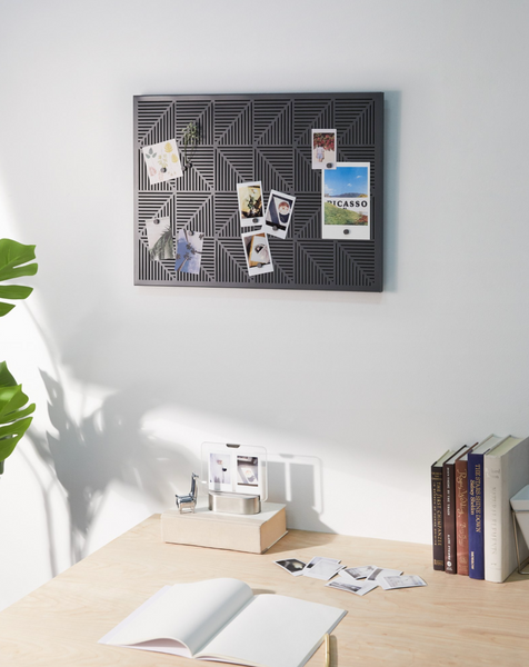 Umbra Trigon Memo Board Charcoal