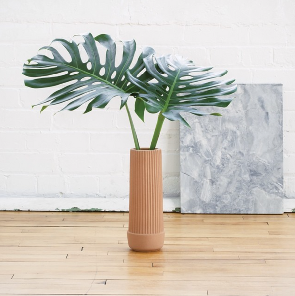 Umbra Shift Pleated Vase Earthenware