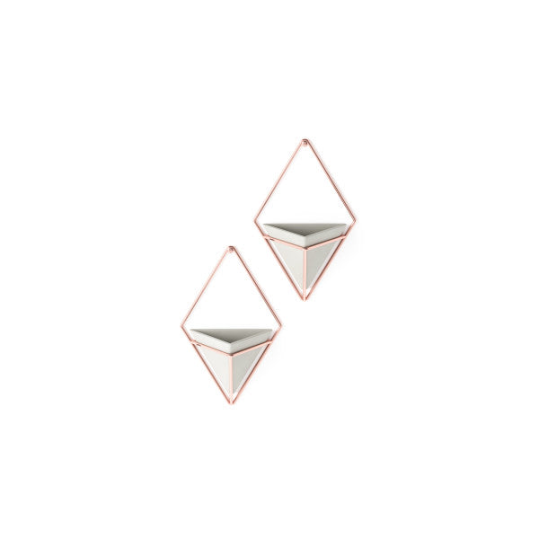 Umbra Concrete/Copper Trigg Wall Display (Set of 2)