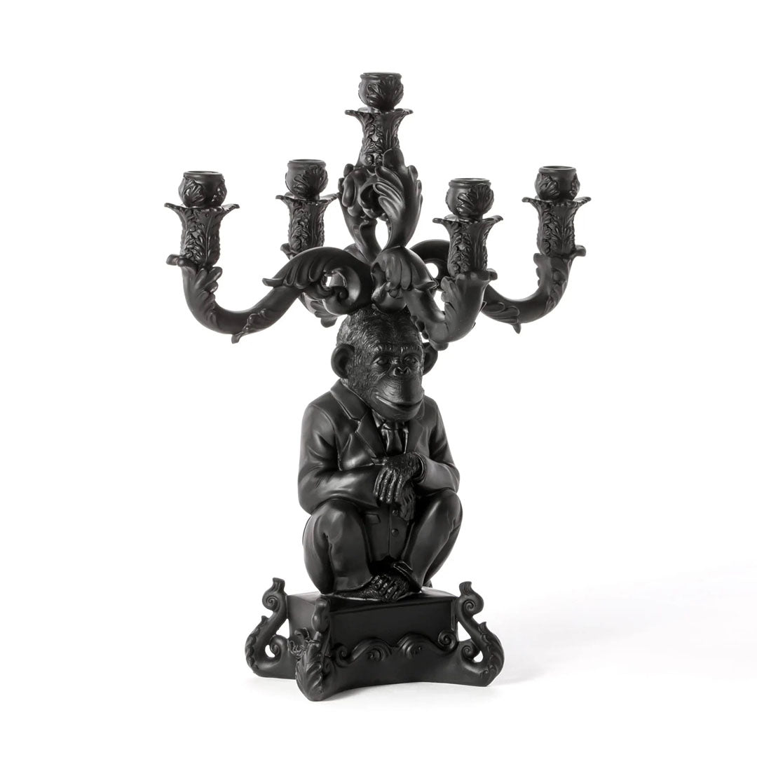 Seletti Burlesque The Wise Chimpanzee 5 Arms Chandelier