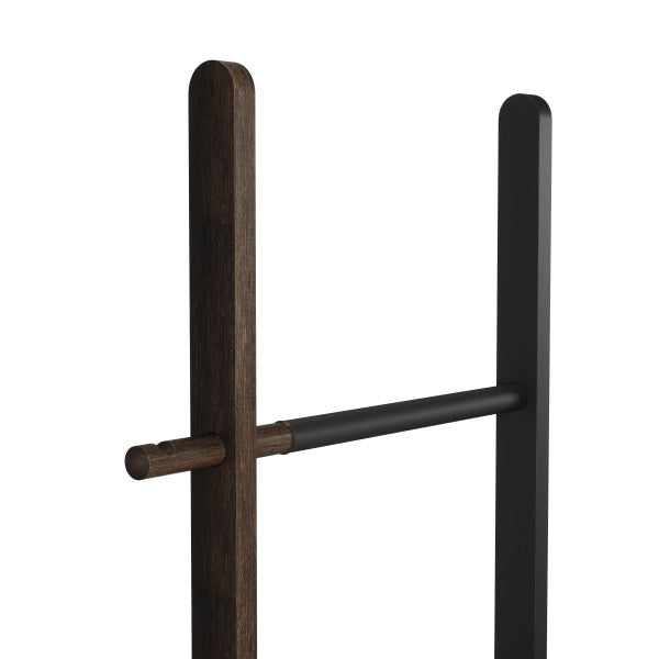 Umbra Black/Walnut Hub Blanket Ladder